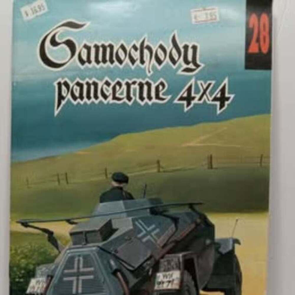 Militaria No. 28 Samochody Pancerne 4x4 Book